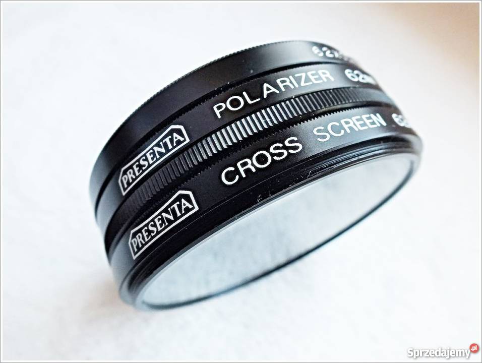 KOMPLET fotograficzny Filtr Polaryzacyjny Żary sprzedam