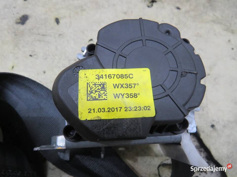 PAS BEZPIECZEŃSTWA LEWY TYŁ TWINGO III