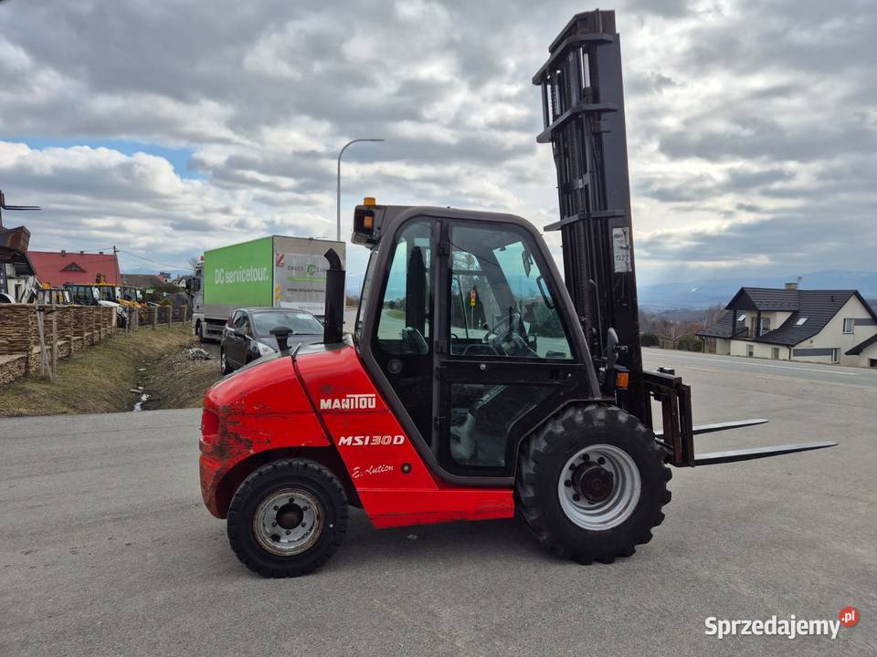 Wózek widłowy Manitou MSI 30 D Manitou Chełmiec