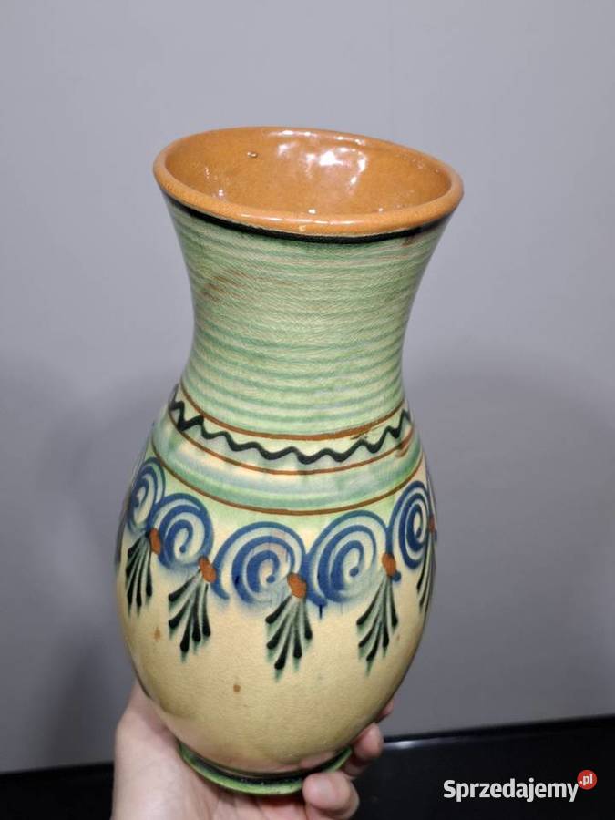 Wazon ceramiczny Kamionka Łysa Góra retro Kraków