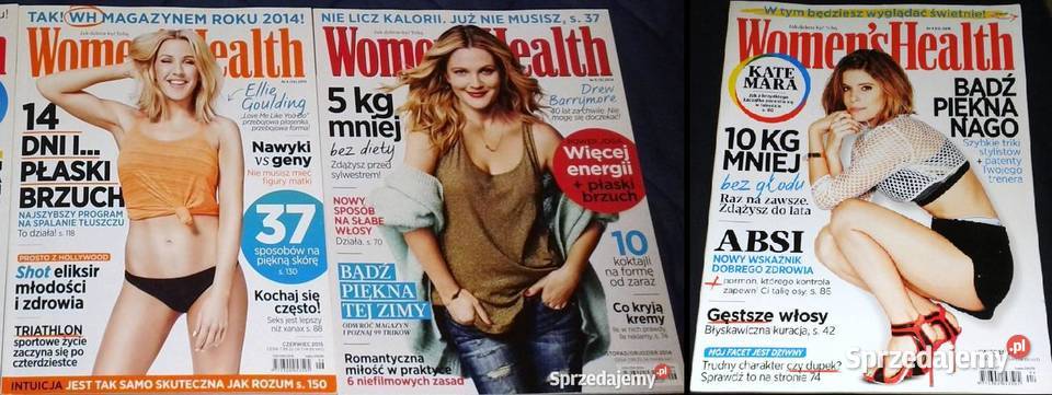Womens Health 32 czasopisma Czasopisma Książki i Podręczniki Chełm sprzedam