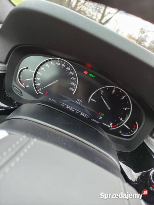 BMW 518D z polskiego salonu oryginalny niski Rok produkcji 2018 małopolskie Kraków