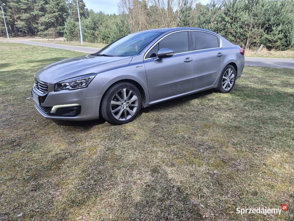 Peugeot 508 bezwypadkowy full led automat Sobiesęki Trzecie sprzedam