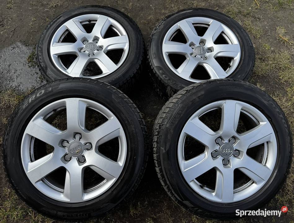 Koła felgi Audi 5x112 17 opony Pirelli mazowieckie Grodzisk Mazowiecki