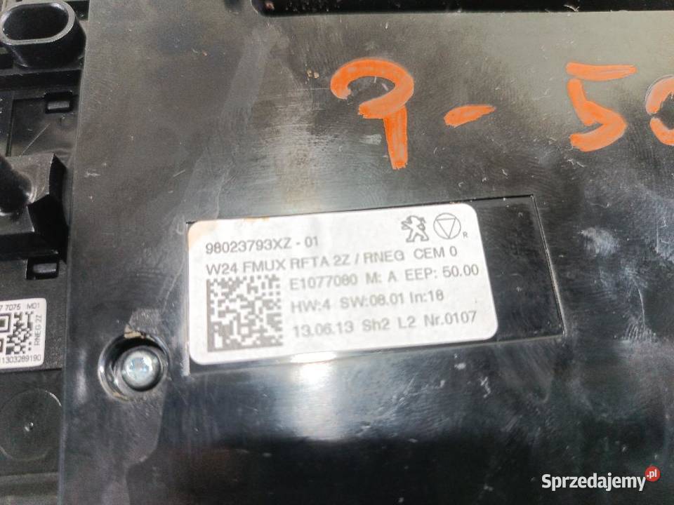 PANEL RADIA KLIMATYZACJI PEUGEOT 508 I 16 EHDI sprzedam