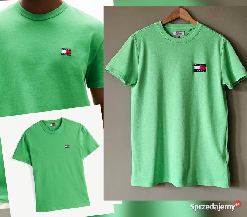Tommy Hilfiger tshirt rozmiar M zielony Lublin