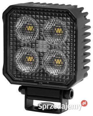 Lampa robocza kwadratowa 4 LED 1700 lm 1224V Oświetlenie Kamionna