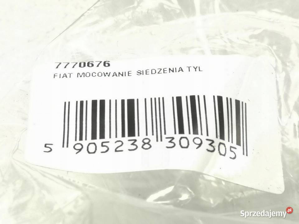 ZACZEP OPARCIA KANAPY TYŁ FIAT BRAVA BRAVO 9598