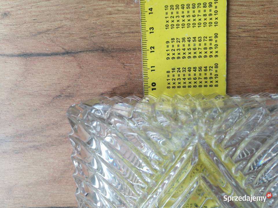 Kryształowe puzderko szkatułka Porcelana i szkło zachodniopomorskie Choszczno sprzedam