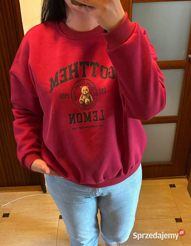 Bluza damska czerwona Mojo premium quality różowy zachodniopomorskie Szczecin