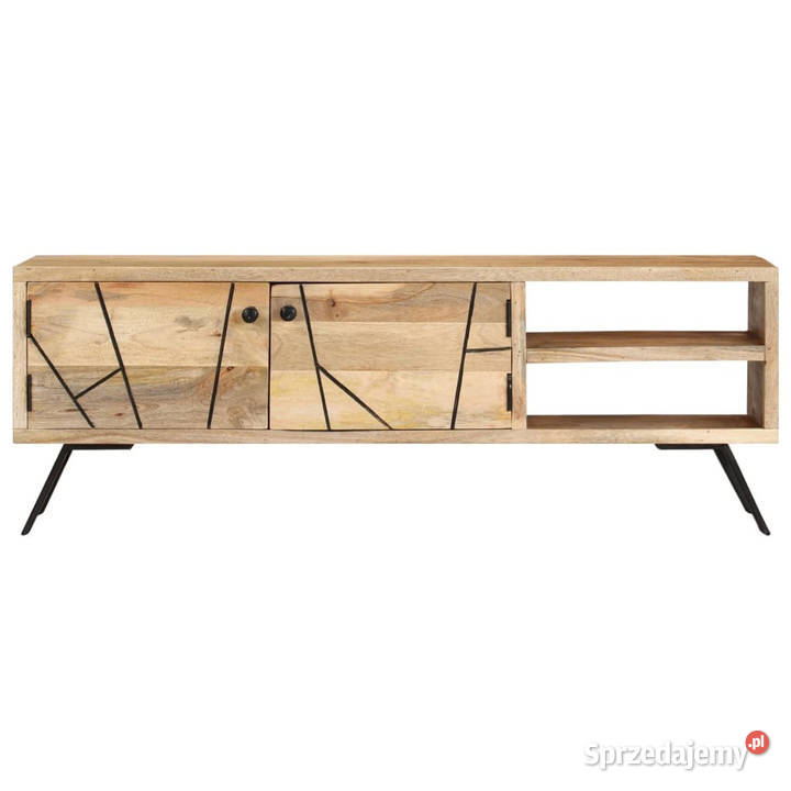 Szafka pod telewizor 110x30x40 lite drewno mango Warszawa