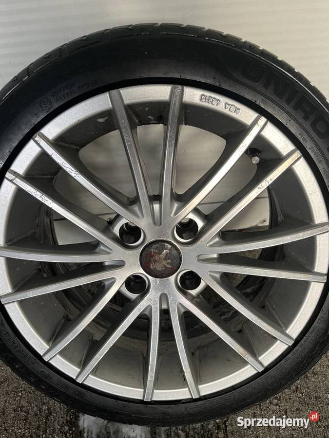 4x Sportowe Alufelgi Komplet R16 4x108 Peugeot mazowieckie Warszawa