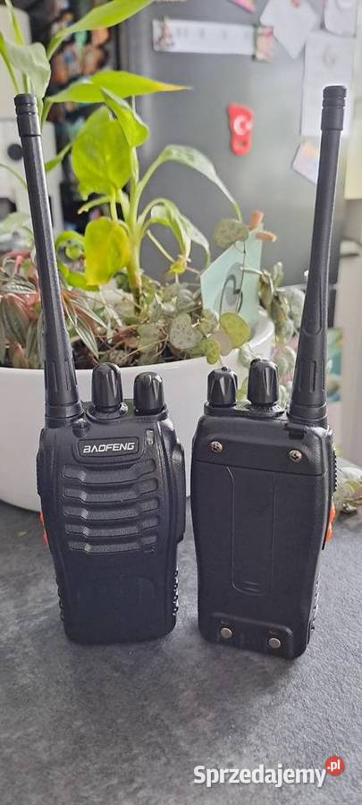 Krótkofalówki Walkietalkie Baofeng 2 zasięg do 5 mazowieckie Ząbki sprzedam