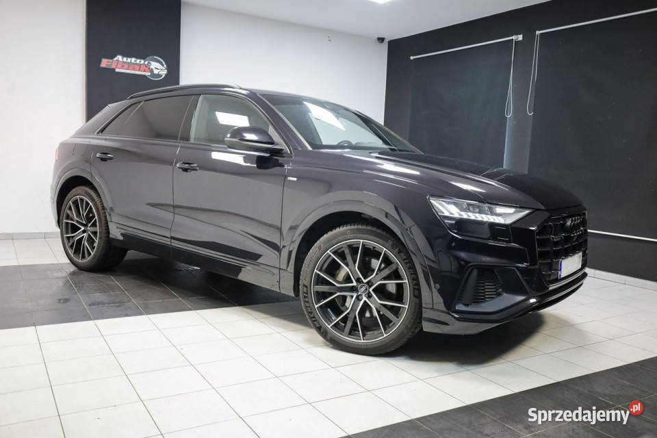 Audi Q8 50TDIQuattroSLineBezwypadkowyWebasto ESP Q8 łódzkie Konstantynów Łódzki