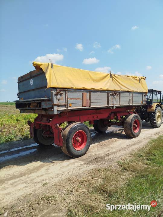 Przyczepa wywrotka 3 strony d47 d55 hl thk krone Sieradz
