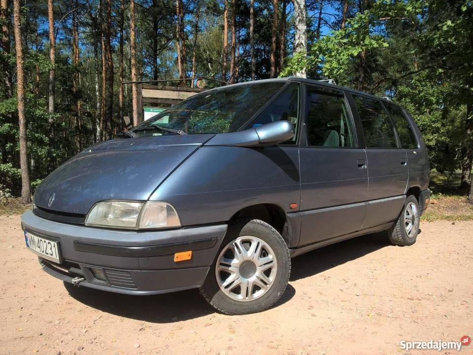 Renault Espace II 21TD niebieski Halinów sprzedam