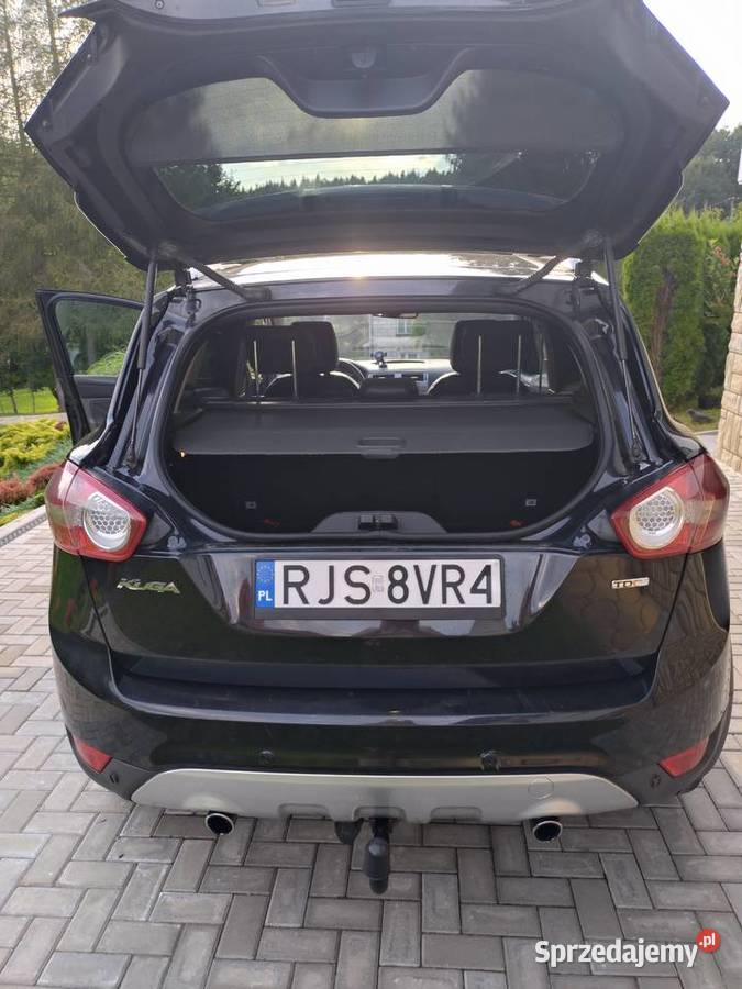 Ford Kuga 4x4 AWD czarny Samochody osobowe Lisów