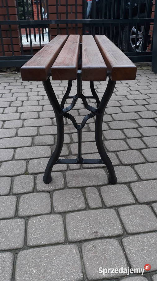 Ławka cmentarna nogi żeliwne inny kolor Dom i Ogród Ożarów Mazowiecki sprzedam