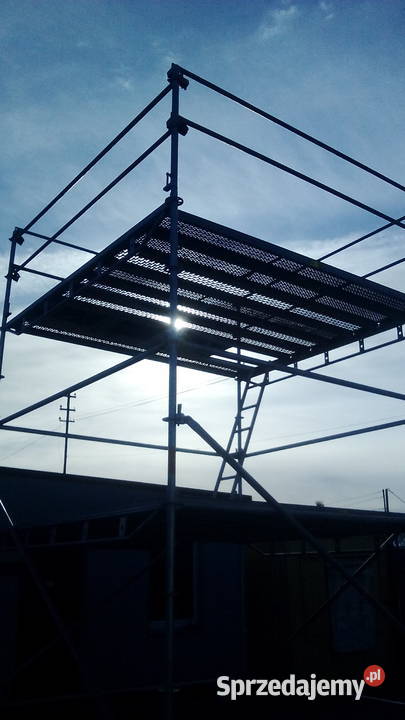 Rusztowania modułowe platformy robocze jezdne Ściany i elewacje Szczecin sprzedam