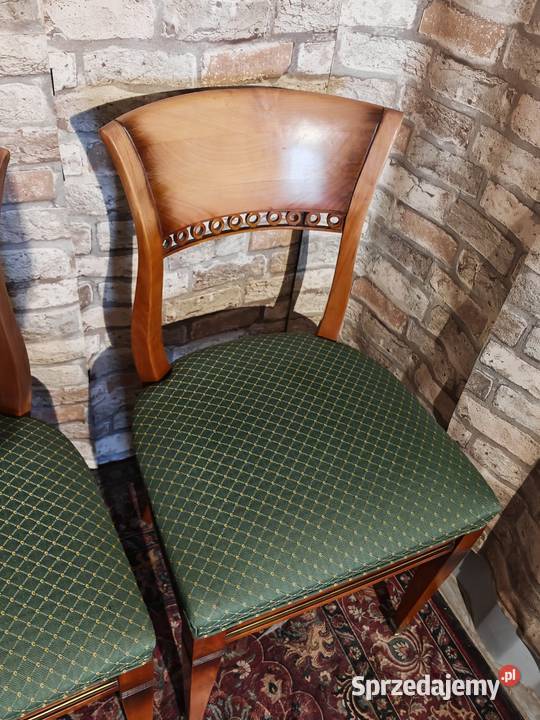 4 stylowe drewniane krzesla Sandomierz