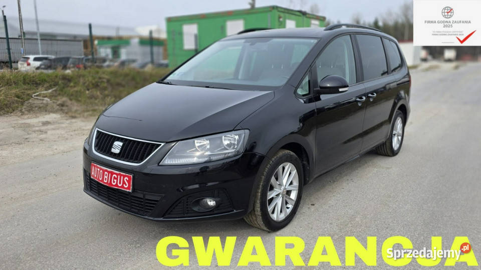 Seat Alhambra 7 Osobowa Climatronic automat navi czujnik parkowania Seat Lębork