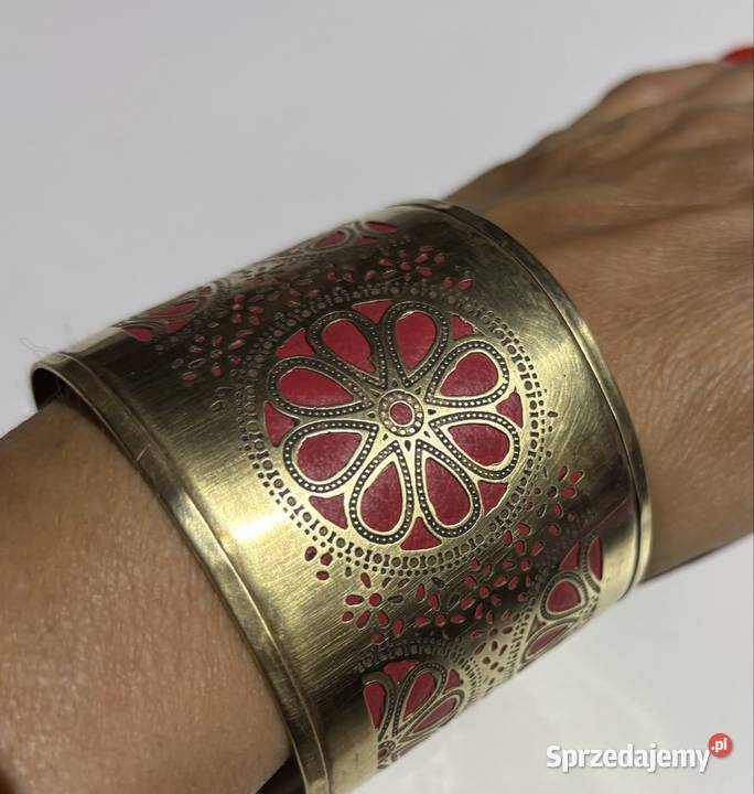 Bransoletka etniczna mosiądz Bydgoszcz