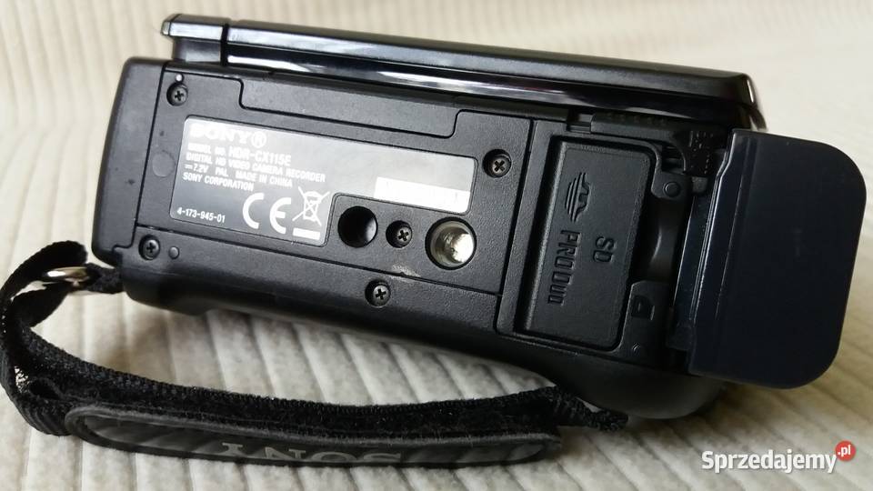 SONY HDRCX115E Kamera Full HD Kamery Płońsk