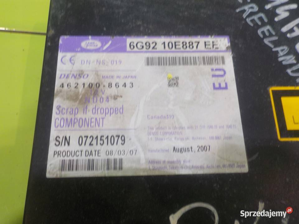 FREELANDER II 22 TD4 07r 5D czytnik nawigacji Suków