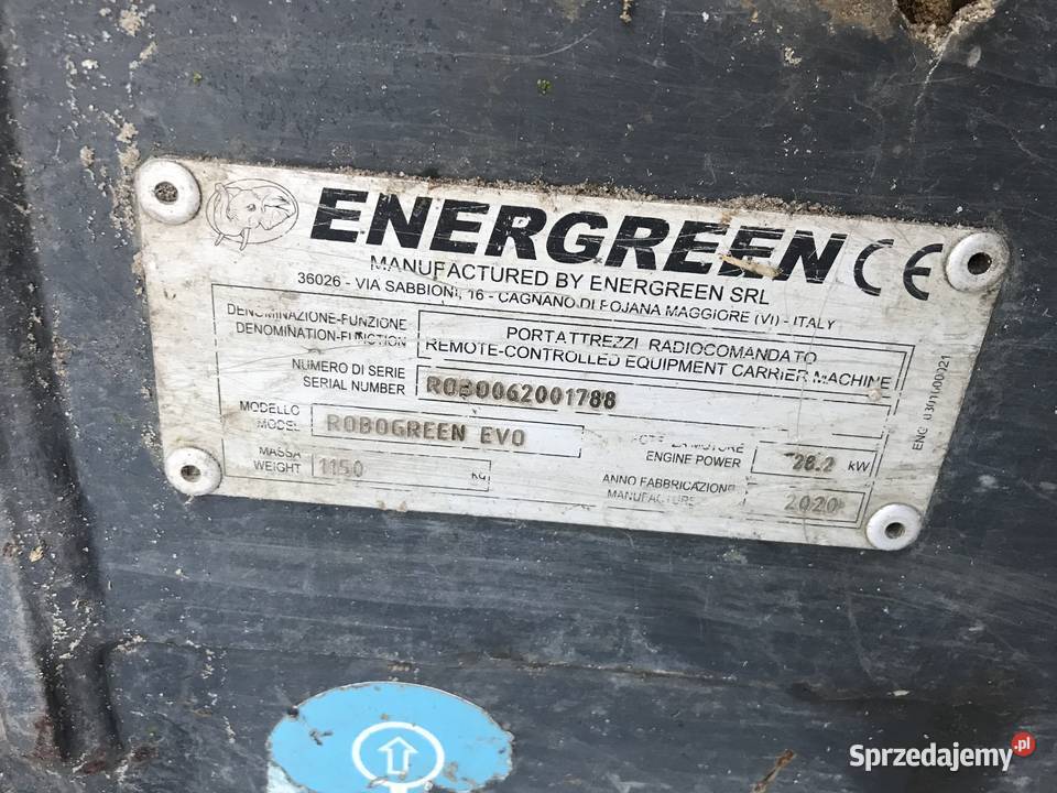 Mulczer robot ENERGREEN RoboEVO Rzeszów sprzedam
