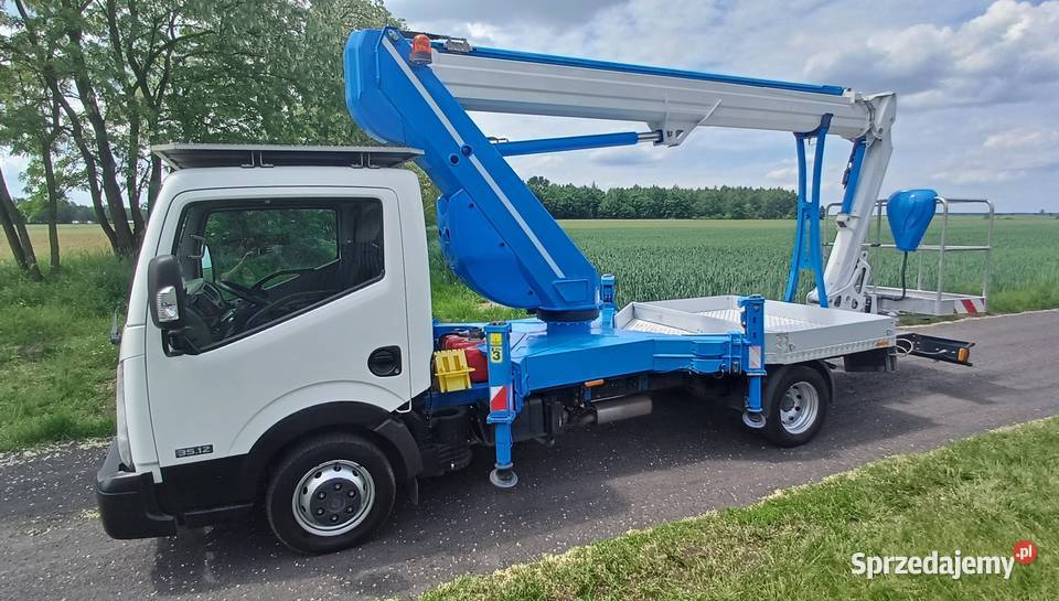 Nissan Cabstar NT400 Socage zwyżka podnośnik Dźwigi, podnośniki Żabia Wola