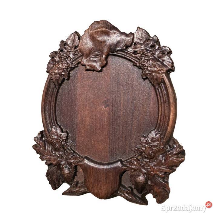 Wer218dzP Rzeźbiona deska pod oręż dzika Szczekociny