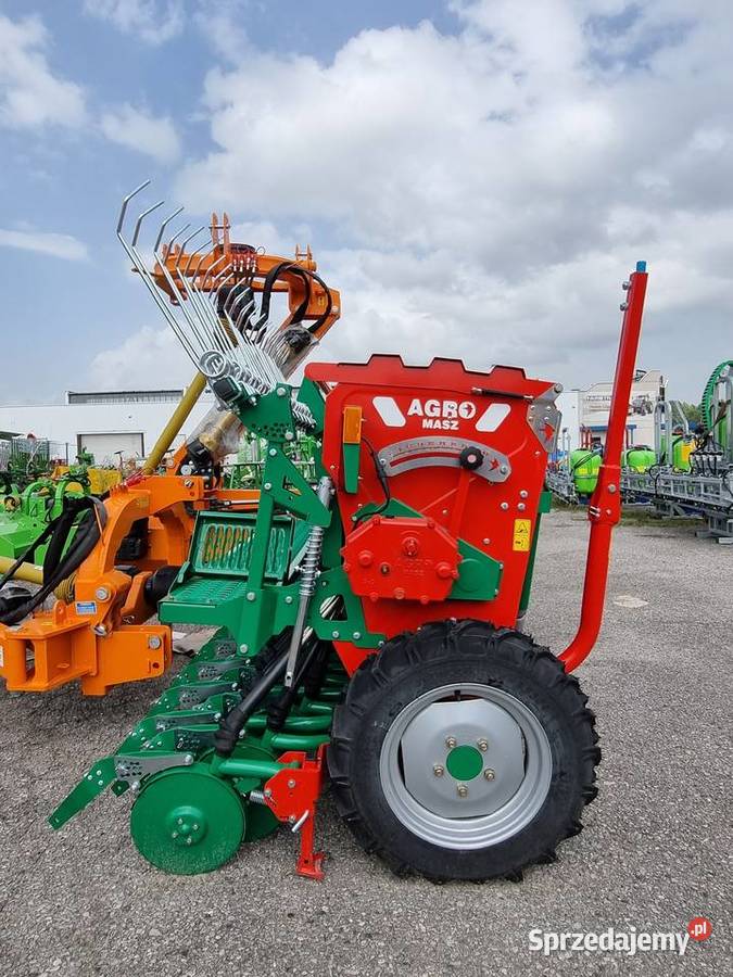 Siewnik zbożowy dwutalerzowe SR250 21 redlic