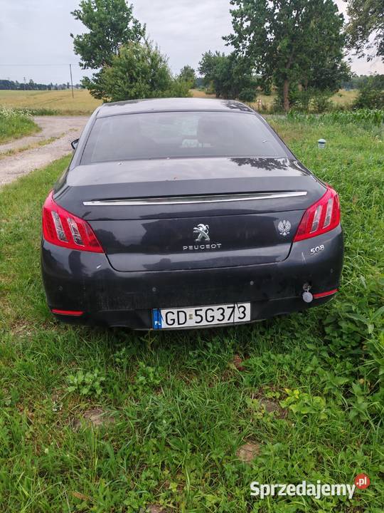 Peugeot 508 uszkodzony 2013r 330000km Stary Dzierzgoń sprzedam