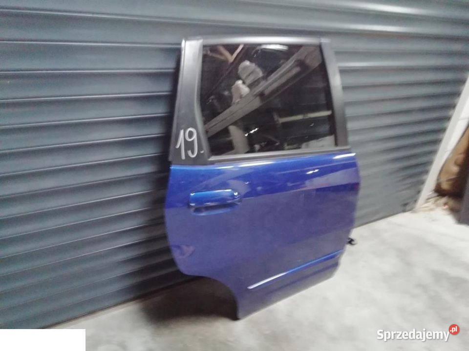 HONDA JAZZ 2010 DRZWI PRAWE TYŁ części blacharskie Kozubszczyzna