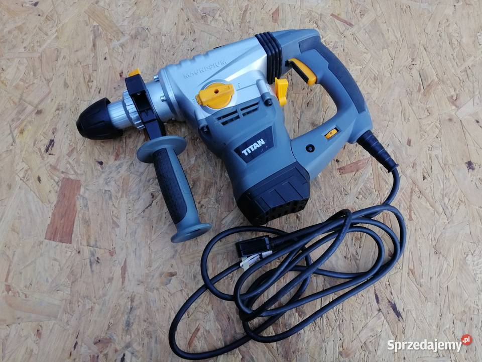 MŁOTOWIERTARKA TITAN TTB631SDS 1500W 8J Narzędzia wielkopolskie Wyrzeka