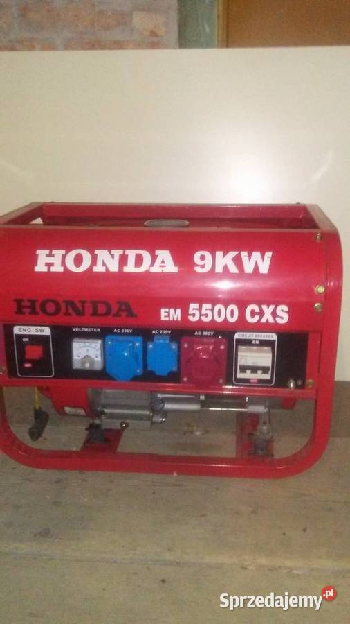 Trójfazowy agregat prądotwórczy Honda 9kW 230/400V