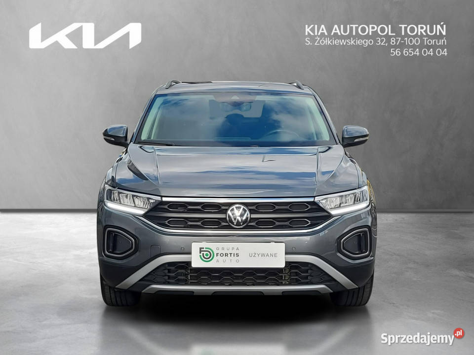 Volkswagen TRoc Manual150stan idealnygrzane centralny zamek Toruń