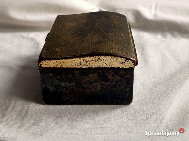 Pudełko stare sygnowane State Express Cigarette małopolskie Kraków