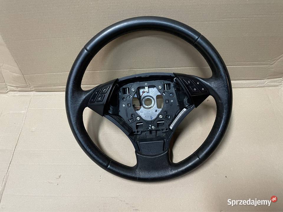 11008818 kierownica airbag skóra bmw 5 e60 e61 Szczecin