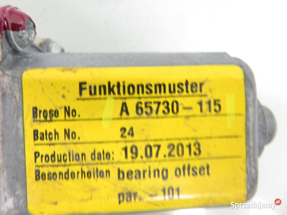 PODNOŚNIK SZYBY LEWY PRZEDNI PEUGEOT 308 II