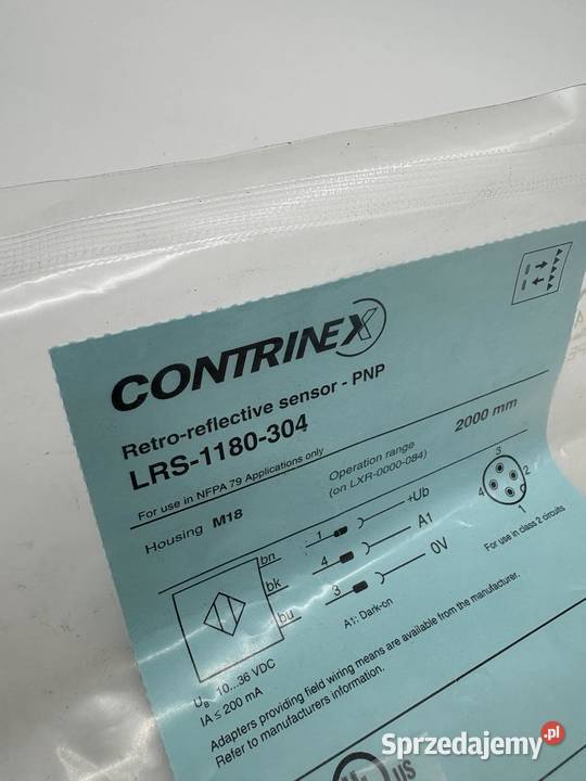 Contrinex LRS1180304 Photoelectric sensor Warszawa