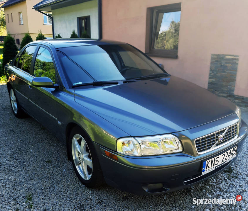 Volvo S80 24 D5 16 lat jeden właściciel 163KM S80 małopolskie Nowy Sącz