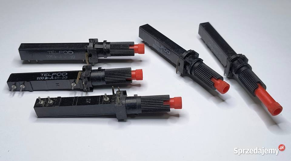 Potencjometr 100kA z przełącznikiem Unitra Gdańsk