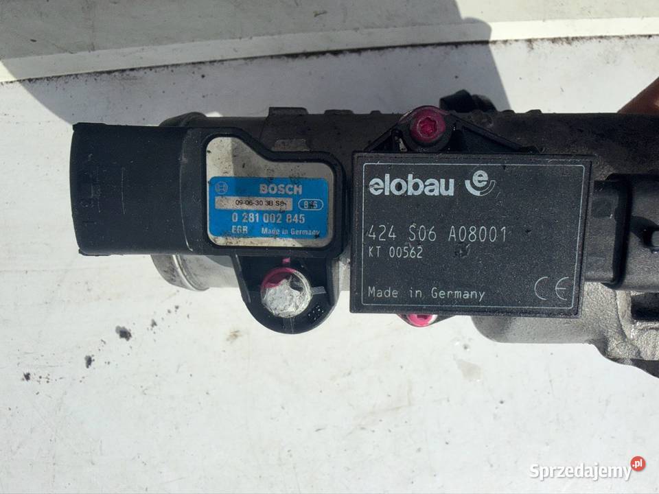 PRZEPUSTNICA OPEL VECTRA C 20 DTI 22 DTI SIGNUM Ostrów Wielkopolski