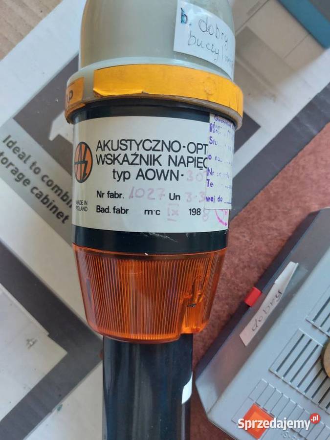 Akustyczno optyczny wskaźnik napięcia AOWN Dąbrowa Górnicza