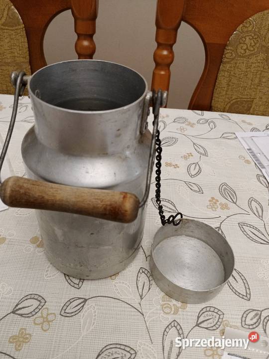 aluminiowa kanka na mleko Fałków