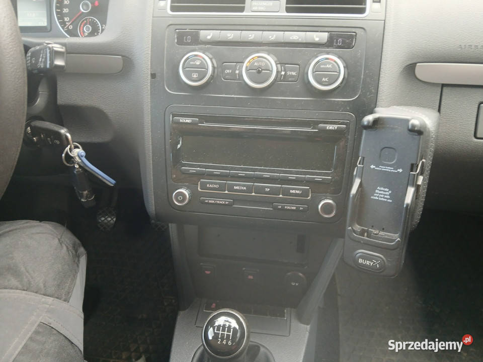 Volkswagen Touran 14TSI 150 klimatronik 6 biegów centralny zamek Touran zachodniopomorskie Gryfino