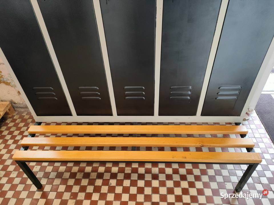 Szafka metalowa z ławką CP Classic Plus 805050 Rypin