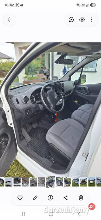 Peugeot Partner 16 Blue HDI 2016 Automat elektryczne szyby