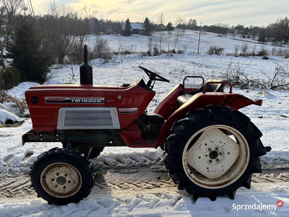 Japoński traktor Yanmar ym 1800 4x4 Dobczyce